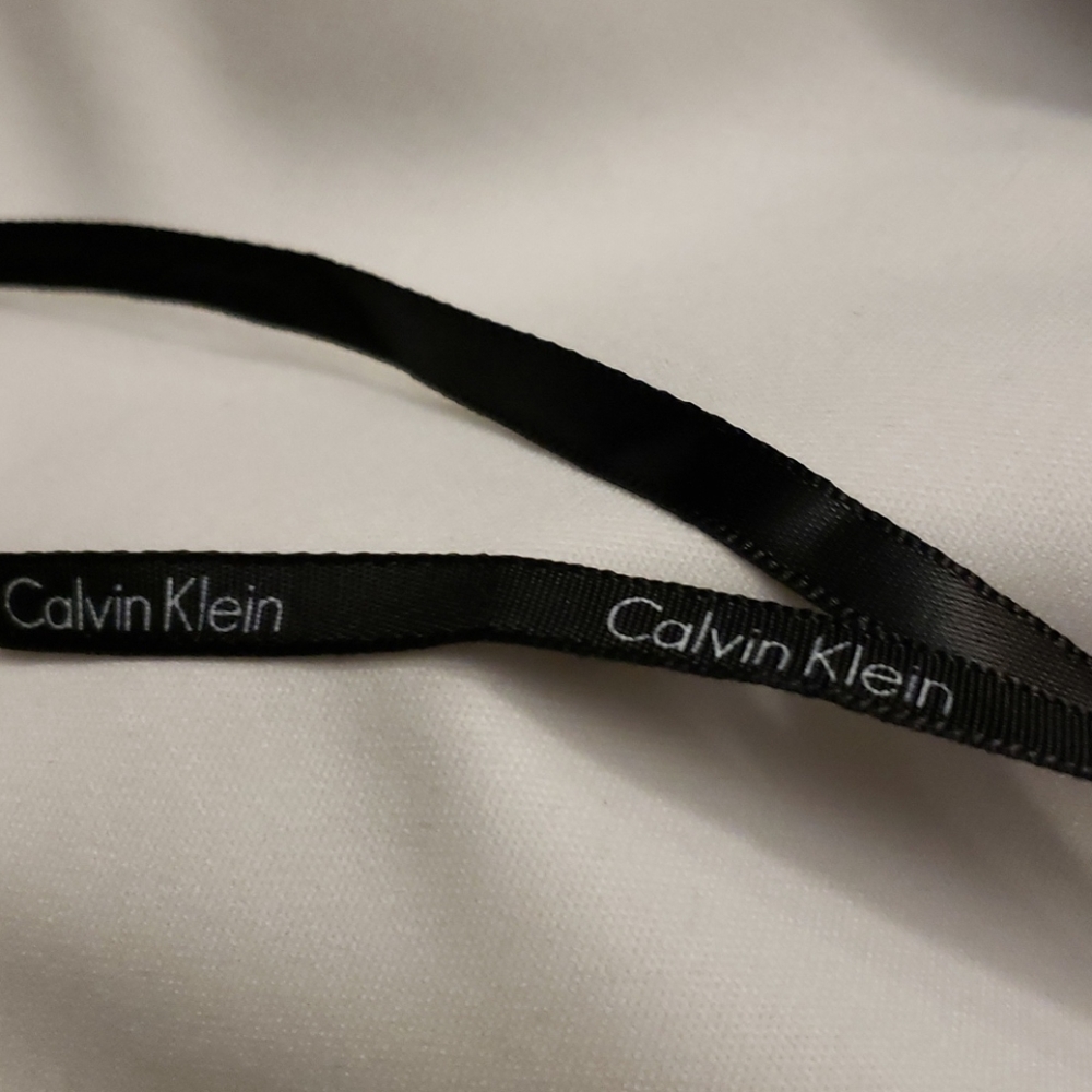 Calvin Klein  b7c blk/wht/ citron Dress Size 14 - Picture 16 of 16